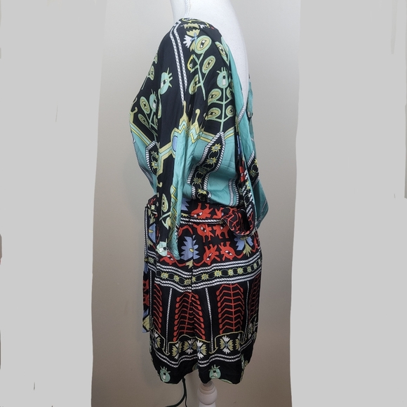 Mara Hoffman Multi Color Silk Mini Dress size S - Picture 5 of 8
